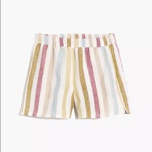 NWT Madewell x Laude the Label Organic Linen Shorts